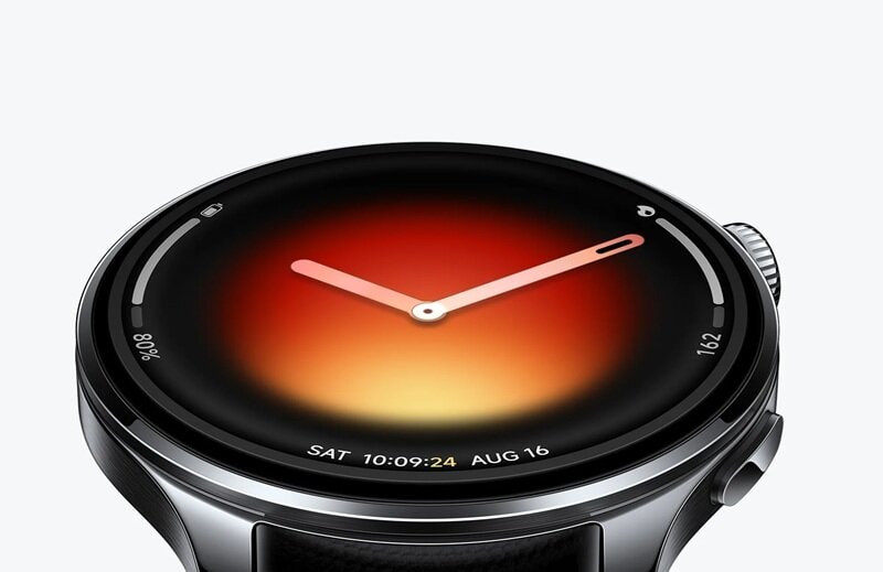 Màn hình AMOLED 1.54 inch độ sáng 1500 nits trên Xiaomi Watch 5