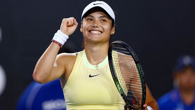 Nữ tay vợt Raducanu không tham dự Billie Jean King Cup