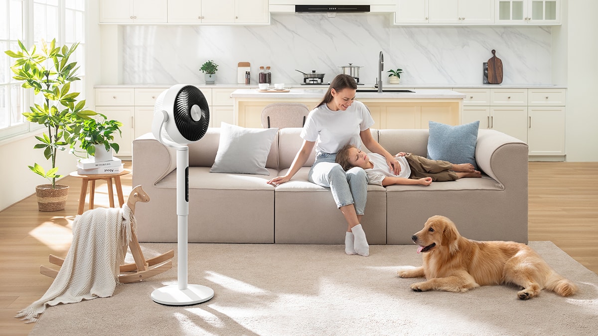 Quạt tuần hoàn không khí Levoit 22.9 cm thiết kế hiện đại