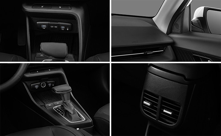 Màn hình trung tâm 8 inch tích hợp nhiều công nghệ kết nối