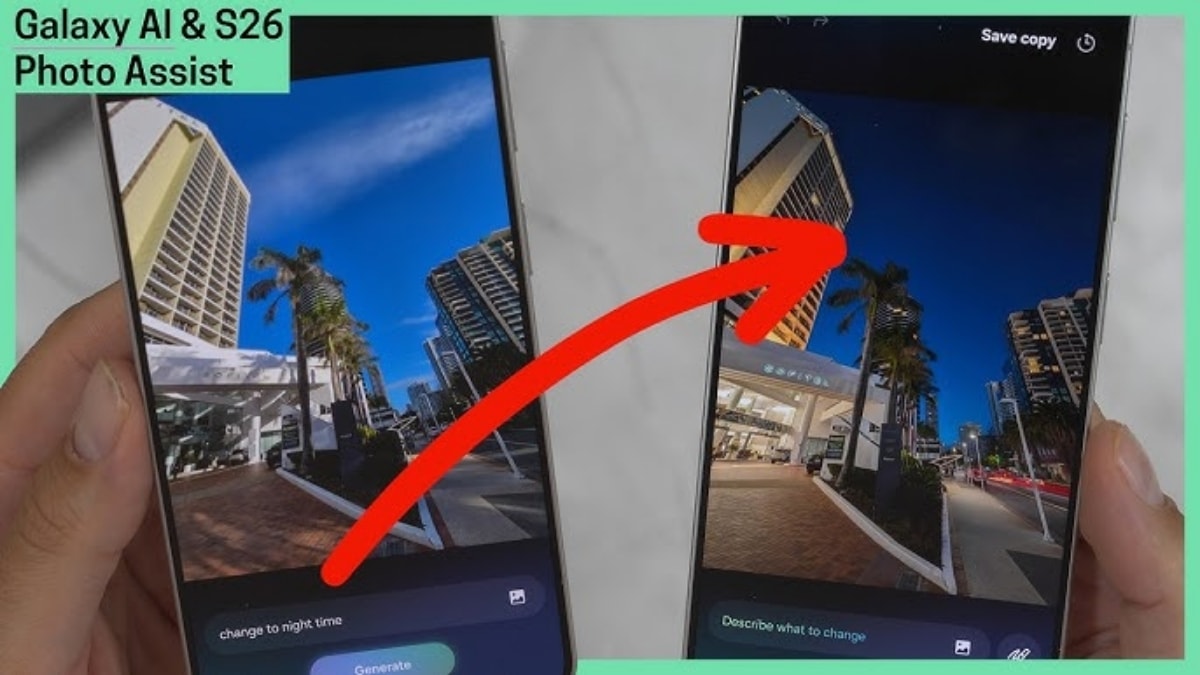 Samsung đã cẩn thận bổ sung thêm tính năng lịch sử chỉnh sửa cho Photo Assist