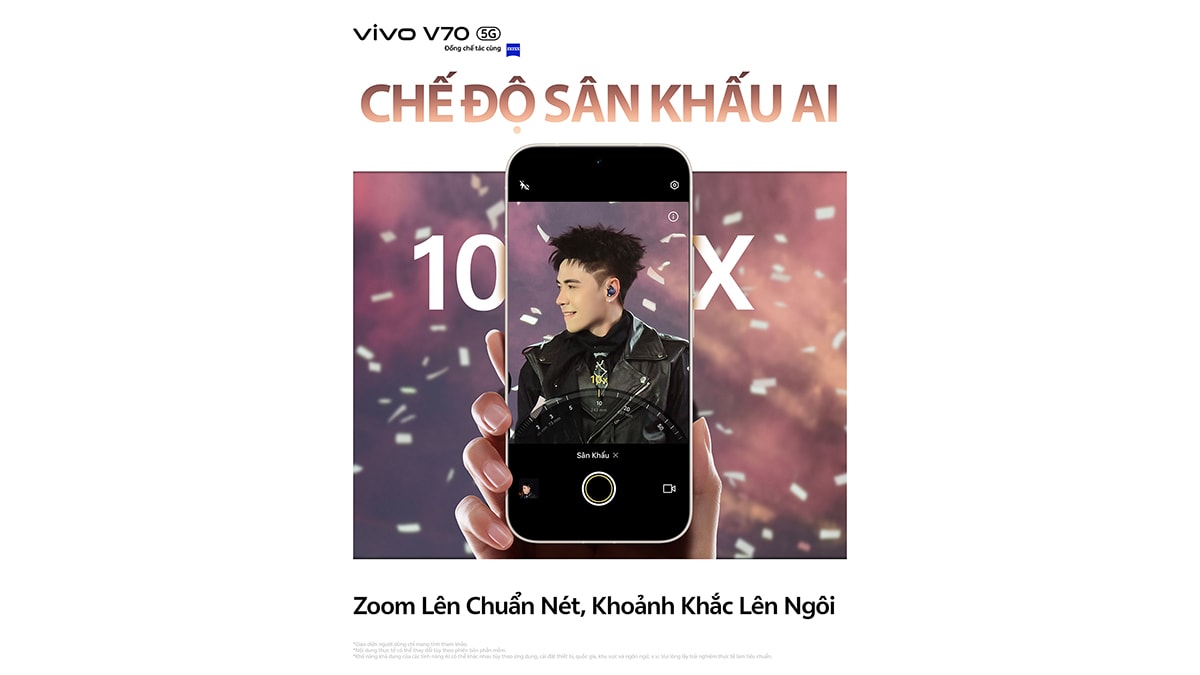vivo V70 Series ra mắt Việt Nam