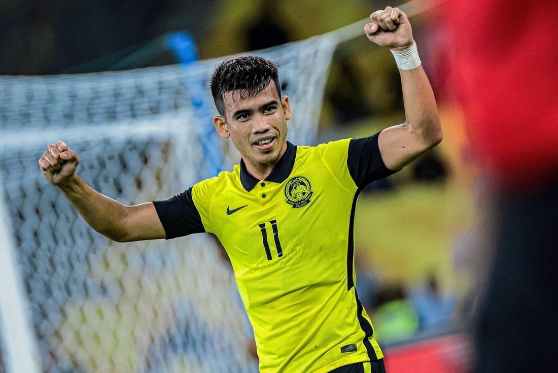 Tiền đạo Safawi Rasid quyết tâm thể hiện bản thân ở trận gặp Việt Nam.