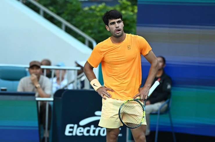 Carlos Alcaraz bị nghi ngờ thiếu động lực thi đấu sau thất bại tại Miami  Open