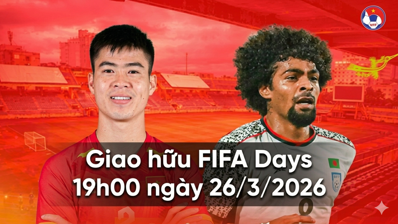 Tường thuật trực tiếp Việt Nam vs Bangladesh trên VTV7 VTVgo