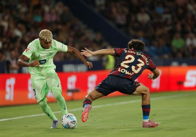 Một khi có được thể trạng ổn định, Yamal luôn tạo ra những pha rê dắt chất lượng.