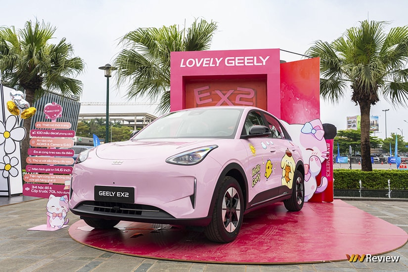 Geely EX2 là mẫu xe điện thành công rực rỡ tại thị trường nội địa Trung Quốc