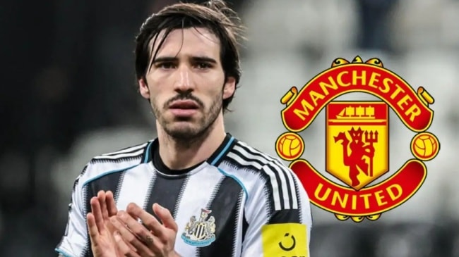 Tiền vệ Sandro Tonali hiện đang là mục tiêu chuyển nhượng hàng đầu của Manchester United.