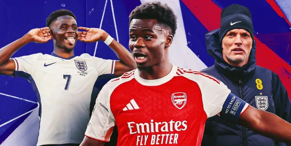 Saka đang sa sút phong độ đáng kể.