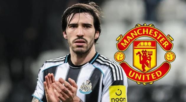 Sandro Tonali trong màu áo Newcastle United