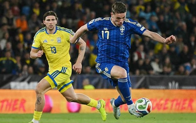 Ukraine bị Thụy Điển đánh bại một cách dễ dàng.