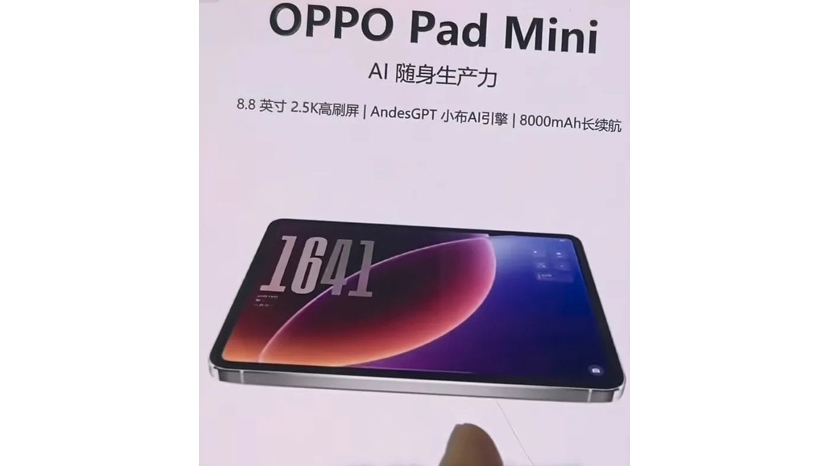OPPO giới thiệu về mẫu máy tính bảng OPPO Pad Mini mới
