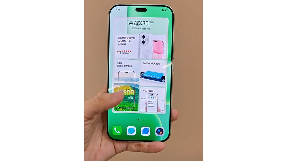 Thông số kỹ thuật chính của HONOR X80i