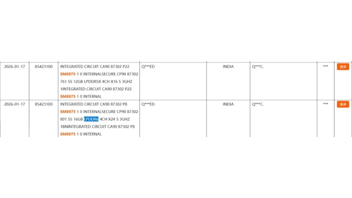 Tin đồn hé lộ Snapdragon 8 Elite Gen 6 Pro sẽ chính thức hỗ trợ chuẩn RAM LPDDR6 thế hệ mới