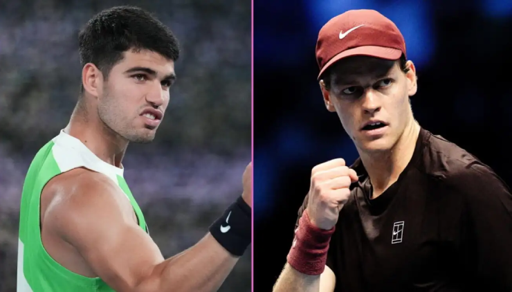 Carlos Alcaraz và Jannik Sinner cạnh tranh ngôi vị số 1 thế giới tại giải Monte Carlo Masters 2026
