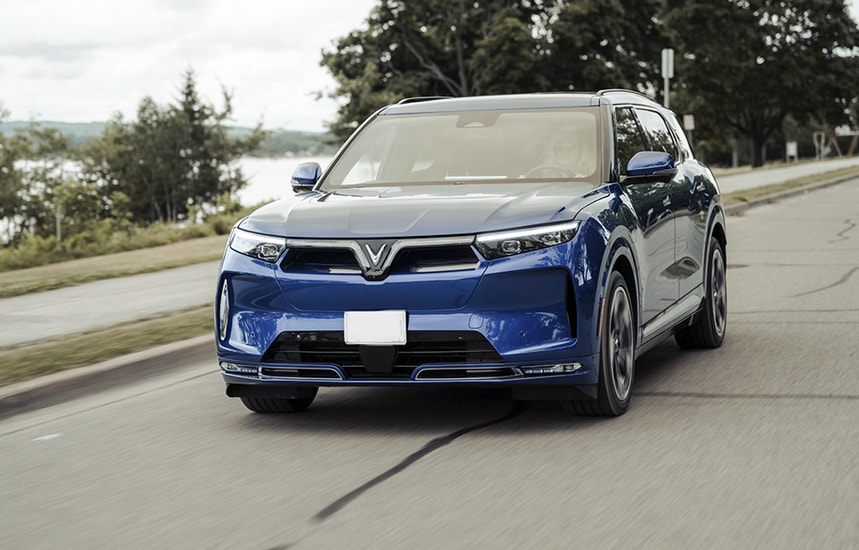 Nội thất hàng ghế thương gia trên VinFast VF 9