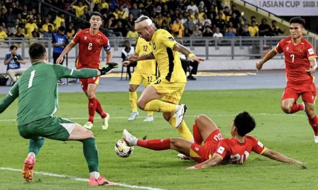 Cầu thủ Malaysia chỉ còn mục tiêu chiến đấu vì danh dự tại vòng loại Asian Cup 2027.