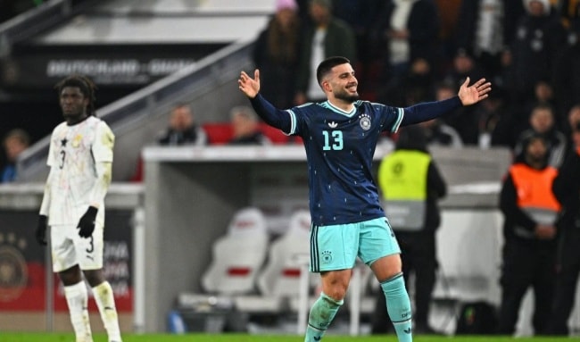 Deniz Undav dứt điểm ấn định chiến thắng 2-1 cho tuyển Đức.