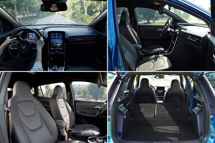 Khoang nội thất rộng rãi của VinFast Nerio Green