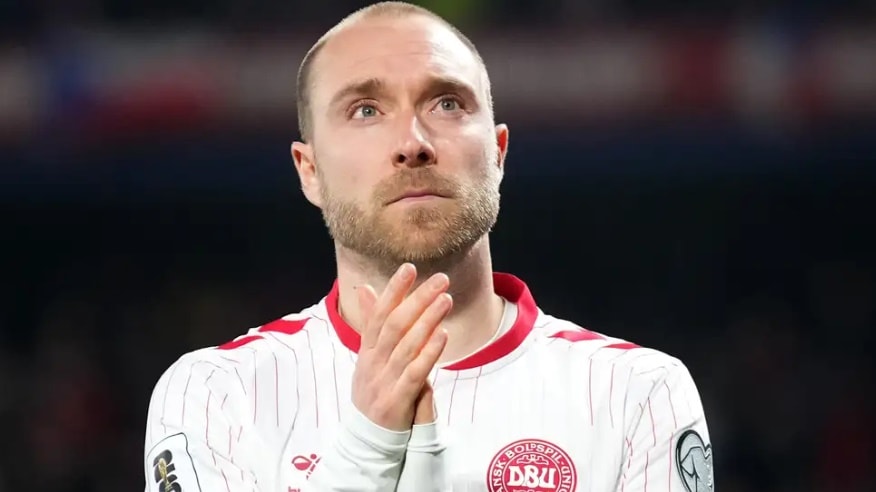 Christian Eriksen thất vọng sau khi Đan Mạch bị loại