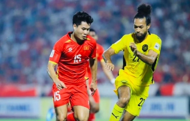 Trương Tiến Anh thi đấu bùng nổ trong màu áo đội tuyển Việt Nam tại vòng loại Asian Cup 2027.