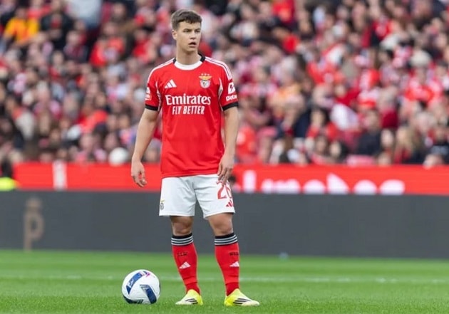 Samuel Dahl trong màu áo Benfica lọt vào tầm ngắm của Manchester United.