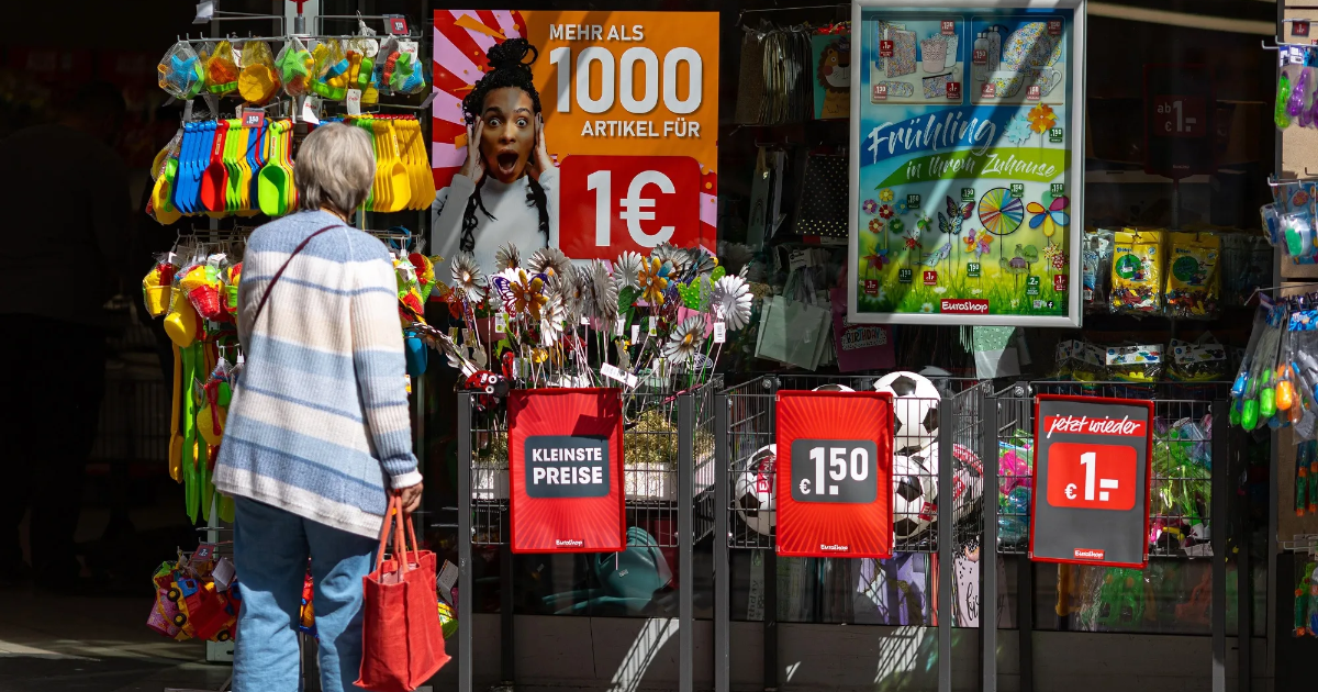 Biểu đồ lạm phát tại khu vực eurozone tháng 3