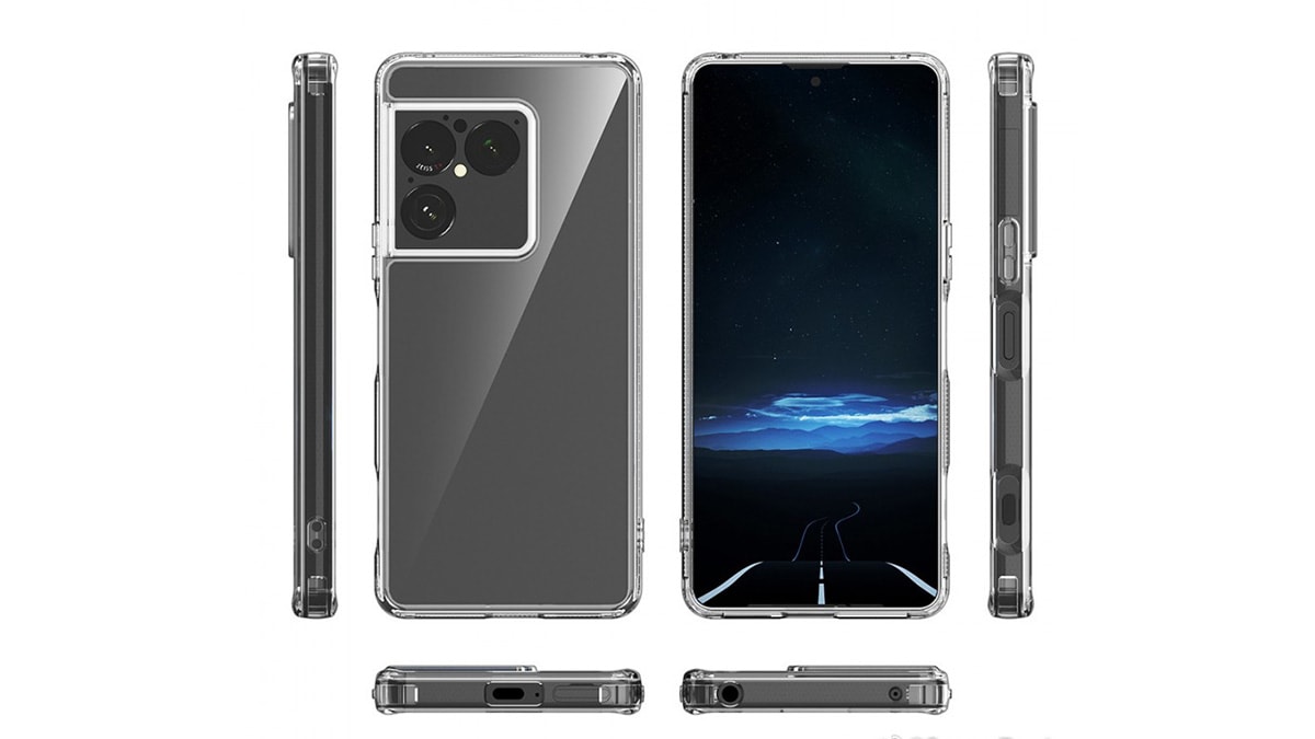 Ảnh render Sony Xperia 1 VIII với cụm camera mới