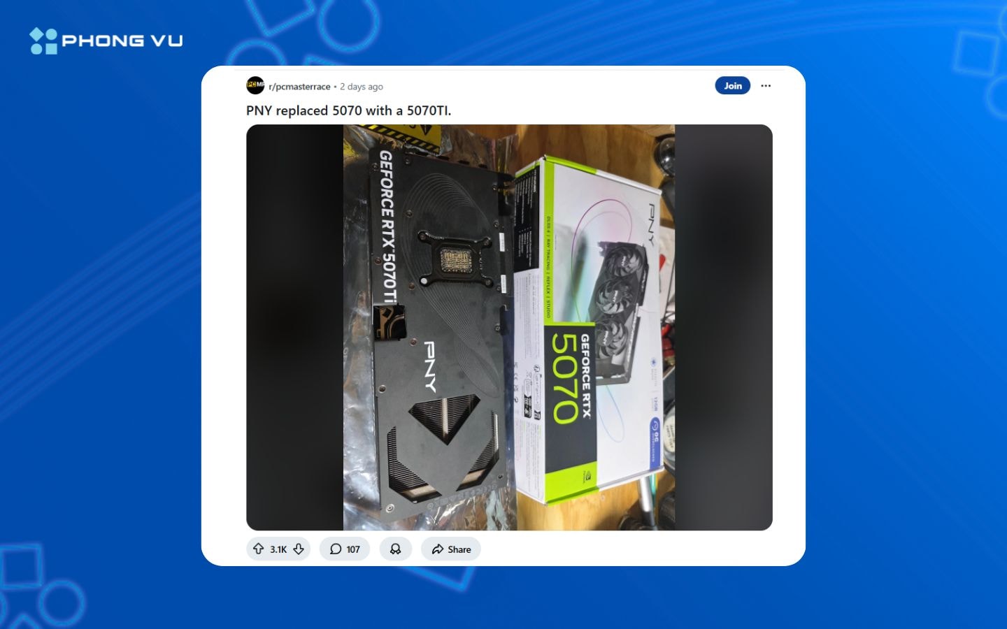 Bài đăng của người dùng Lulnerdge trên Reddit về việc bảo hành card đồ họa