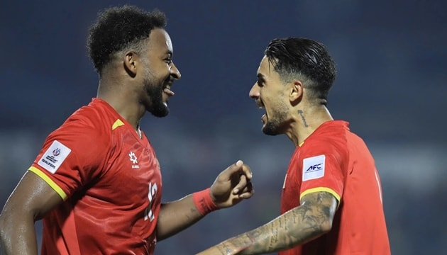 Đội hình tuyển Việt Nam với dàn cầu thủ có thể hình lý tưởng dưới thời HLV Kim Sang-sik.