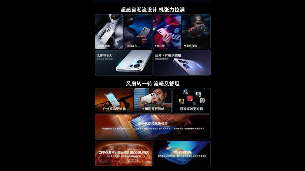 Các tính năng chính của OPPO K15 Pro