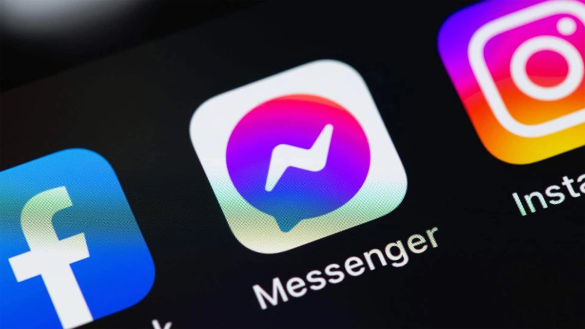 Giao diện ứng dụng Messenger trên điện thoại di động