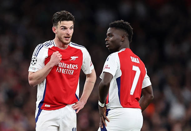 Những trụ cột như Declan Rice hay Bukayo Saka đã được bảo toàn thể lực sau loạt trận quốc tế.