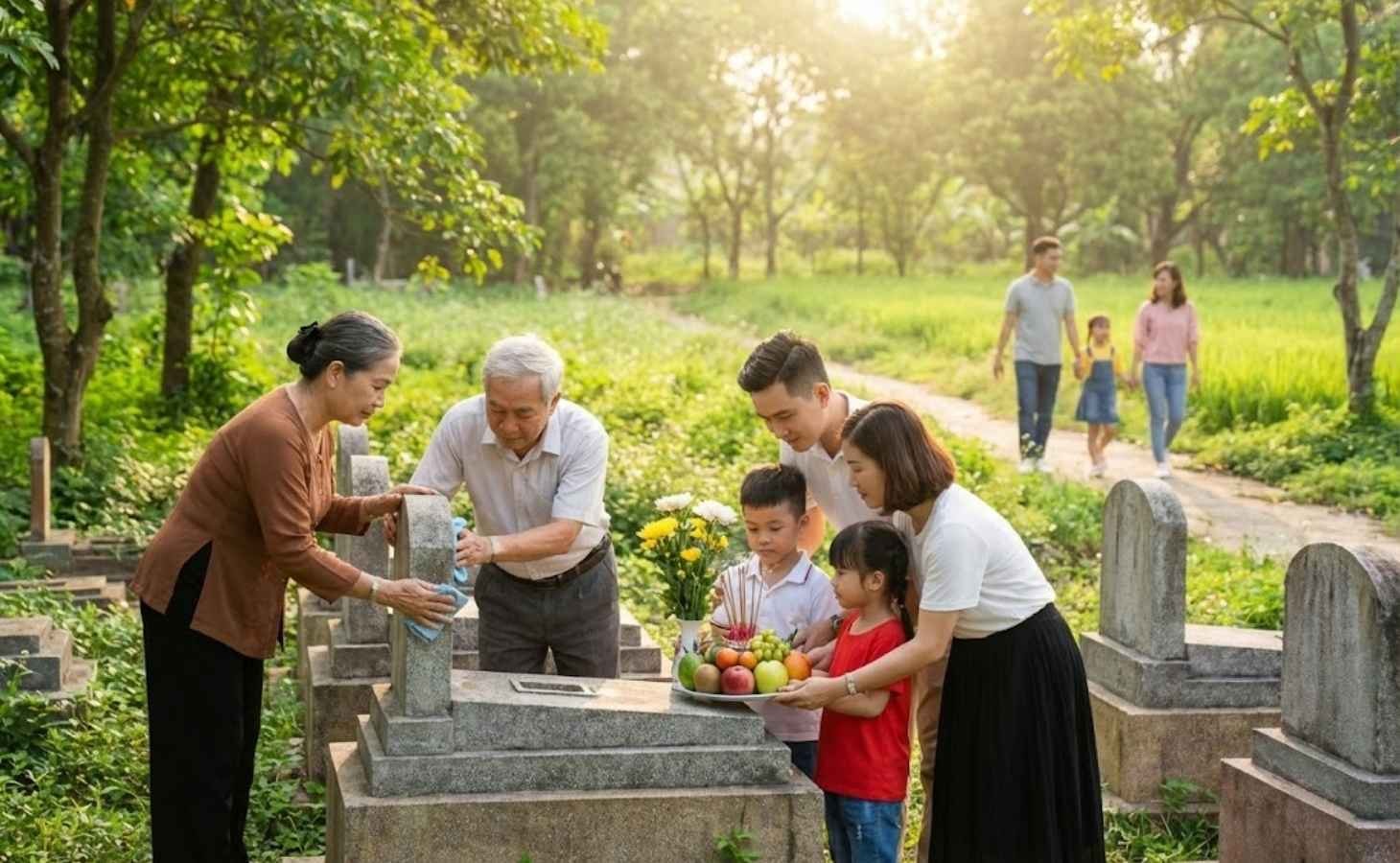 Văn khấn Thanh minh 2026: Bài cúng tại nhà, nghĩa trang đầy đủ