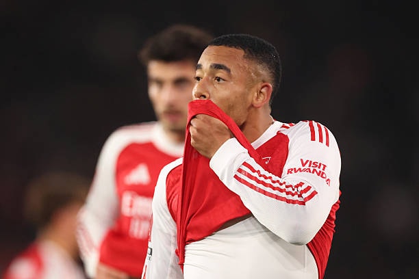 Gabriel Jesus gây thất vọng lớn