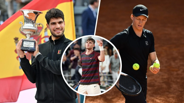 Jack Draper từng đánh bại cả hai tay vợt số 1 và số 2 thế giới hiện tại