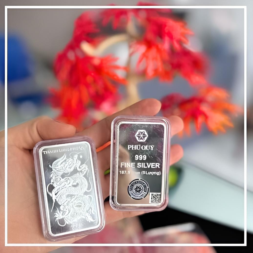 Giá bạc hôm nay 6/4/2026: Bạc thỏi Phú Quý giảm hơn 1 triệu/kg