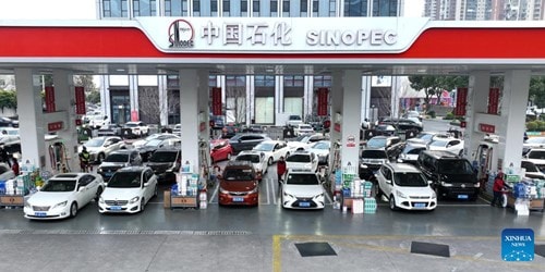 Hoạt động cung ứng xăng dầu tại Trung Quốc