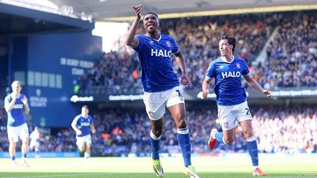 Ipswich Town đang bất bại ở 8 vòng Championship gần nhất