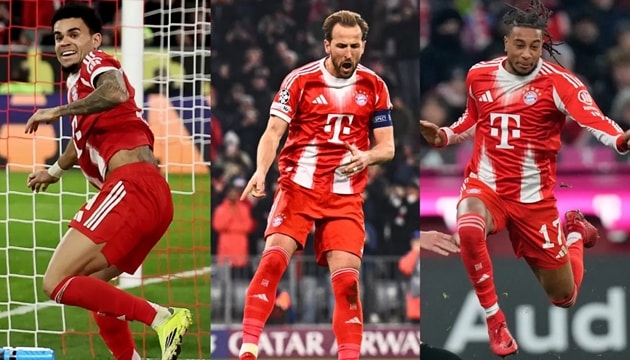 Hàng công Bayern Munich thách thức hàng thủ chủ nhà Real Madrid.