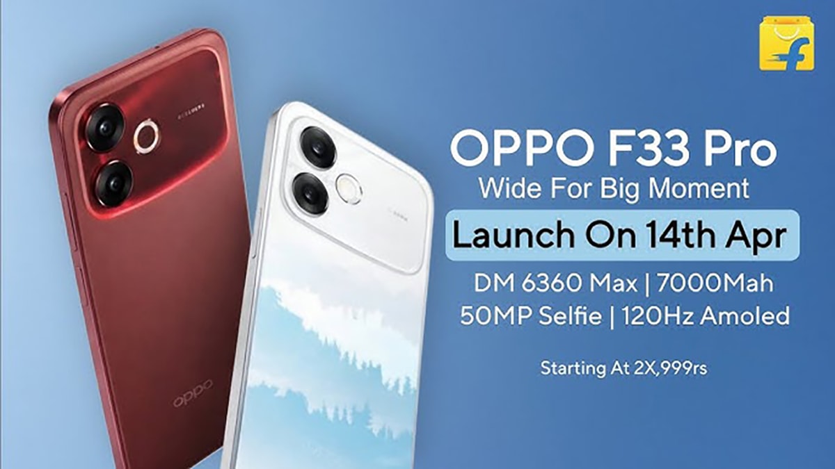 OPPO F33 Pro 5G dự kiến ra mắt vào ngày 14/4