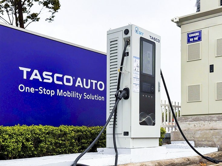 Tasco Auto đặt mục tiêu phát triển 55 trụ sạc nhanh trên toàn hệ thống đến cuối năm 2026