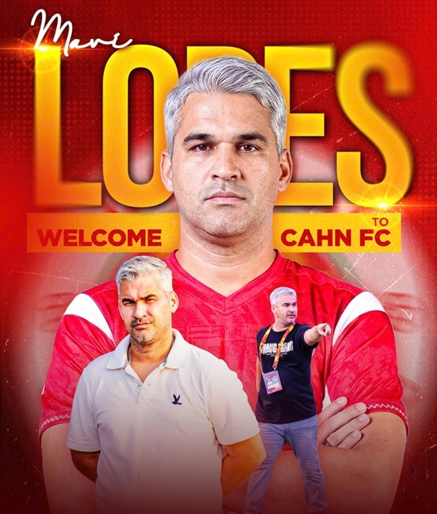 Mavi Lopes chính thức gia nhập ban huấn luyện CLB Công an Hà Nội.