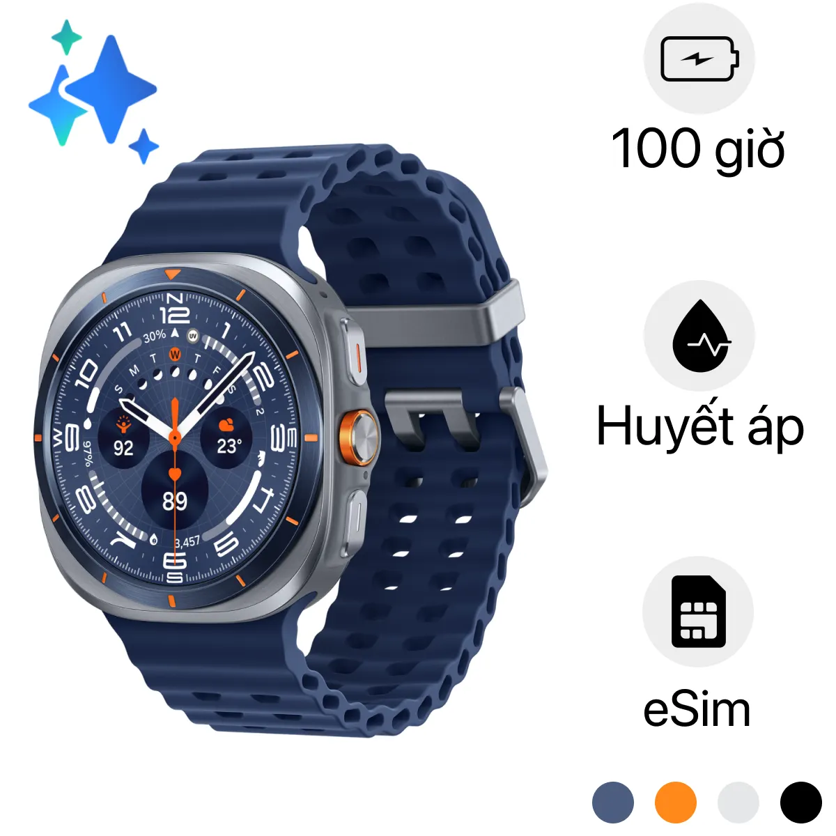 Hình ảnh đồng hồ thông minh Samsung Galaxy Watch Ultra