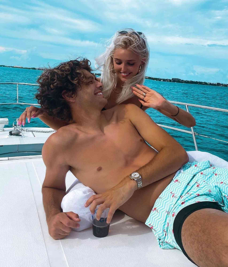 Morgan Riddle luôn là nguồn động lực lớn cho Taylor Fritz trên khán đài