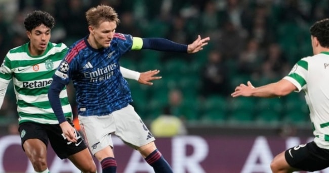 Đội trưởng Martin Odegaard vẫn chưa tìm lại được phong độ cao nhất sau chấn thương.