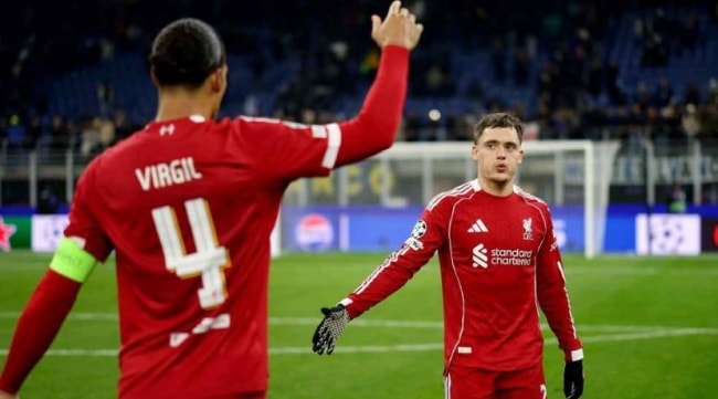 Florian Wirtz không đồng tình với phát biểu của Virgil van Dijk sau trận thua Man City.