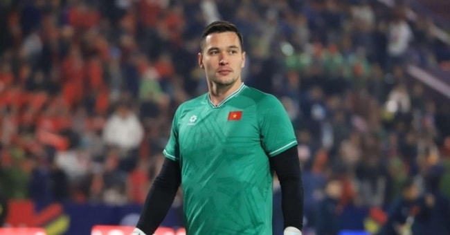 Thủ thành Filip Nguyễn có sự tiến bộ vượt bậc.