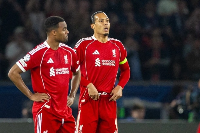 Liverpool bế tắc hoàn toàn trước lối chơi của PSG