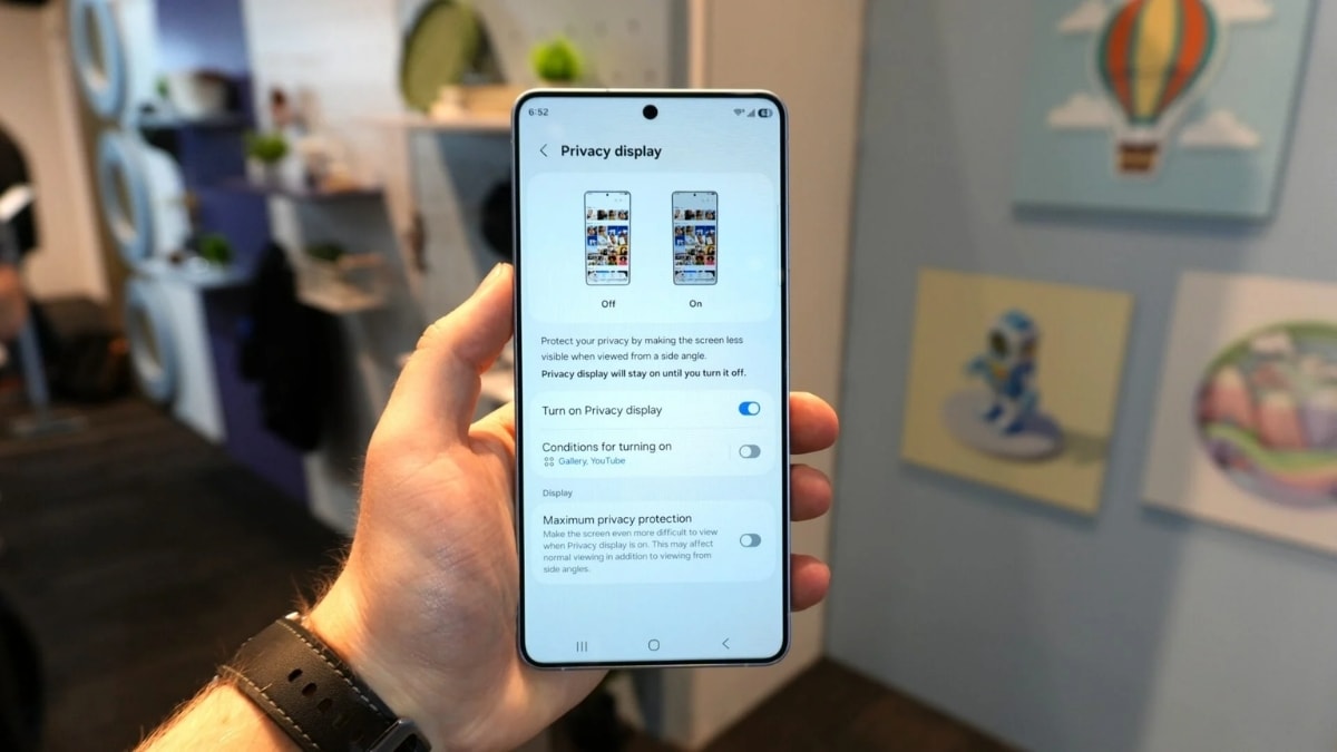 Sự xuất hiện của tính năng màn hình bảo mật đã giúp Galaxy S26 Ultra ghi điểm mạnh mẽ